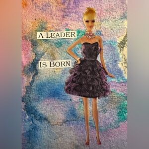 Original Barbie Collage Art